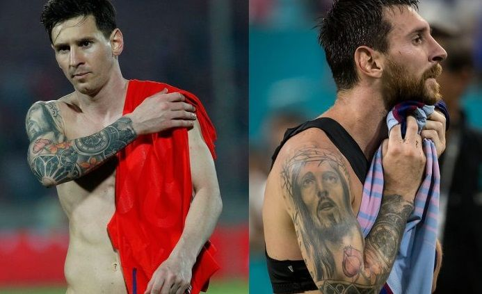 The Story Behind Messi's Right Arm Tattoo